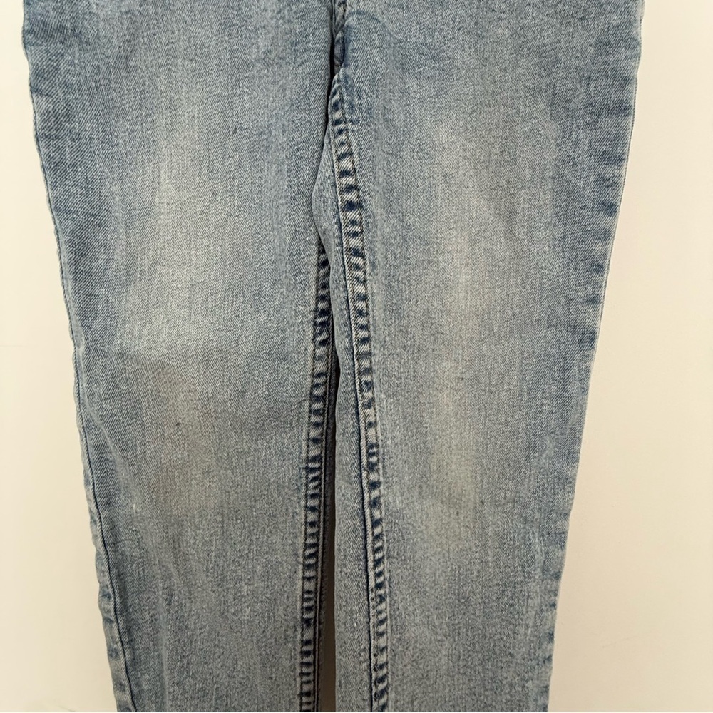 H&M boys straight cut Blue washed out Jeans 4-5T - Picture 3 of 4